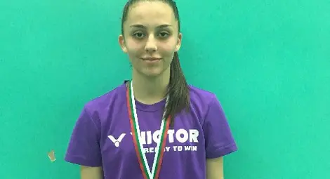 Бадминтонистка на &bdquo;Русе&ldquo; вицешампионка на държавното