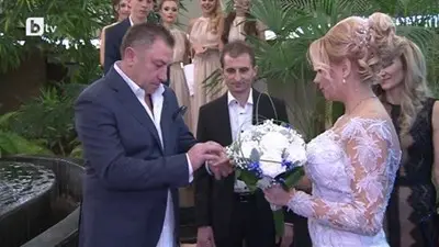Божидар Искренов-Гибона се ожени отново (снимки)