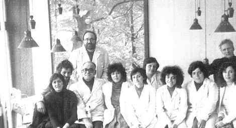 Едва 22-годишен, Цвети Русинов става ръководител на проектантска група, 70-те години.