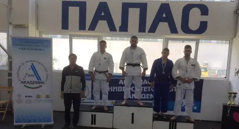 Три русенски медала в джудото на националната универсиада