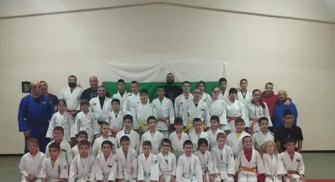 Една от срещите на Каменов беше с младите джудисти. Снимка: Утро Една от срещите на Каменов беше с младите джудисти. Снимка: Утро