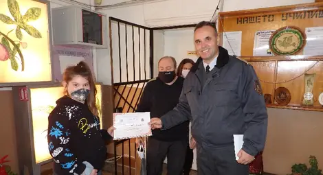 Четвъртокласничка от Долна Студена получи национално признание