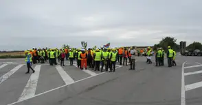 Протест затваря три поредни дни пътя Русе-Бяла на кръстовището за Иваново