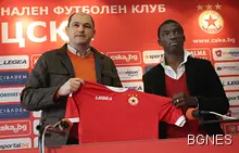 ЦСКА представи Стивън Сънди