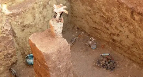 Откриха кандилница от ковано желязо на повече от 23 века