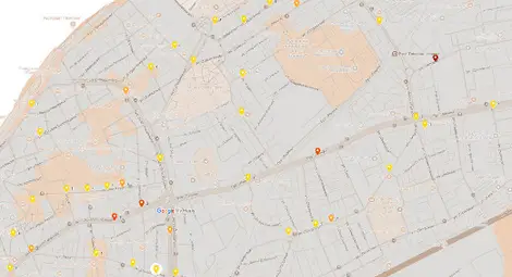 Депутатът Иван Белчев разпространи карта на инцидентите с пешеходци в Русе от 2020 до 2024 година Депутатът Иван Белчев разпространи карта на инцидентите с пешеходци в Русе от 2020 до 2024 година