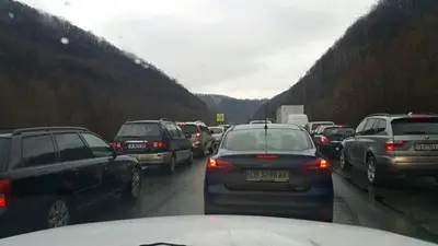 Катастрофа причини километрично задръстване на магистрала Тракия