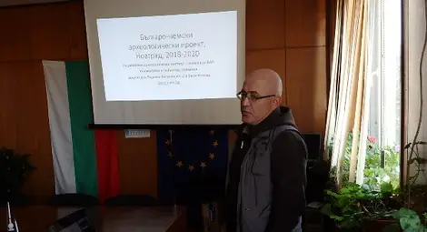 Ръководителят на проекта Людмил Вагалински. Снимка: Марий ПЕЙЧЕВ