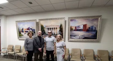 Гост професори от университета Мак Мастър в Канада гостуваха в Русенския университет Гост професори от университета Мак Мастър в Канада гостуваха в Русенския университет