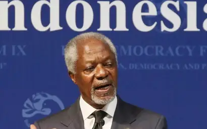 Кофи Анан: Лидерите трябва да отговорят на трудни въпроси през 2017 г.