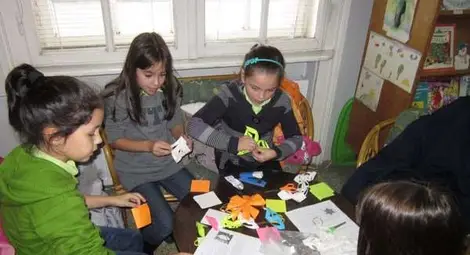 Коледа в библиотеката /галерия/