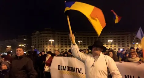 Букурещ, Площадът на гнева