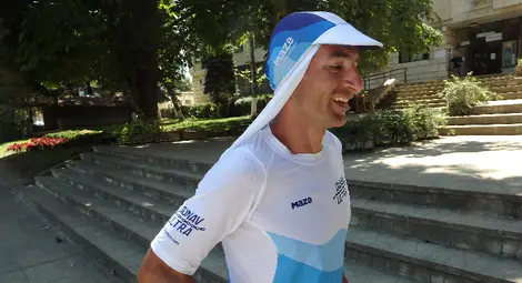 Ултрамаратонецът Владимир Ставрев вече е в Русенска област