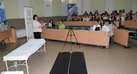 В Русенския университет се проведе практически семинар на тема: "Стойката - отражение на здравето"