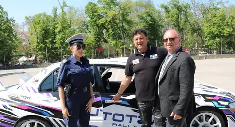 Областният управител на Русе Драгомир Драганов и администрацията получиха признание за работата си за безопасността на пътя