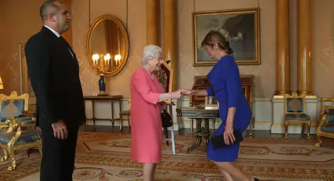 Президентът Румен Радев се срещна с кралица Елизабет II