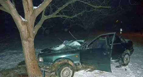 Шофьор загина на място след удар в дърво