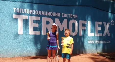 Русе с две призови места на регионално по тенис за деца