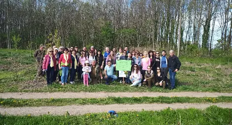 Държавно ловно стопанство &bdquo;Дунав&ldquo; &ndash; гр. Русе обедини представители на държавния и неправителствения сектор в залесителска акция