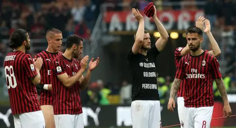 Милан аут от европейските клубни турнири през следващия сезон Милан аут от европейските клубни турнири през следващия сезон