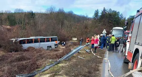 Катастрофиралият край Борово автобус претърпял и друг пътен инцидент по-рано