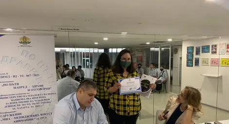 Младежи на среща с Любо Ганев - човек, когото с удоволствие биха следвали, образец за труд и дисциплина /галерия/ Младежи на среща с Любо Ганев - човек, когото с удоволствие биха следвали, образец за труд и дисциплина /галерия/