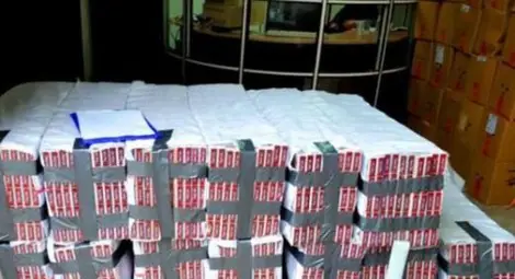 Митничари спипаха цистерна, натъпкана с над 2 млн. къса контрабандни цигари