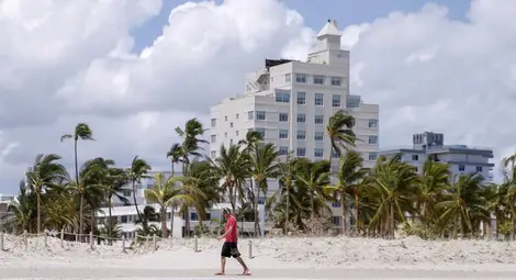 Ураганът „Мария“ достигна втора степен на сила Ураганът „Мария“ достигна втора степен на сила