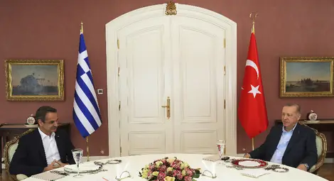 Ердоган и Мицотакис се съгласиха по време на днешните разговори да подбрят двустранните отношения въпреки разногласията