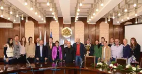 „Сините“ рекордьорки с отборна премия от кмета