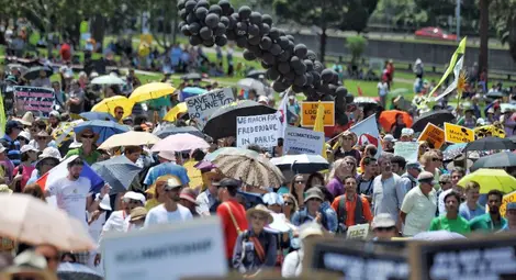 Протести по цял свят срещу бездействието на световните лидери към глобалното затопляне