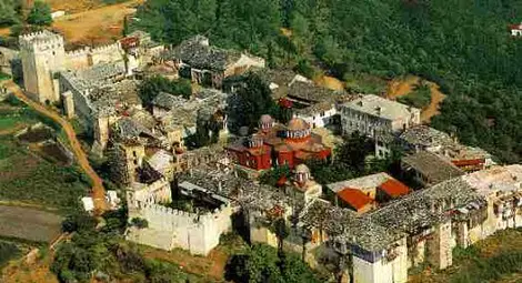 Най-старият манастир в Атон съсипан от поройни дъждове