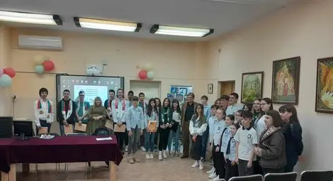 Клуб &ldquo;Съхрани българското&ldquo; в СУ &bdquo;Възраждане&ldquo;-Русе празнува Деня на Европа /галерия/