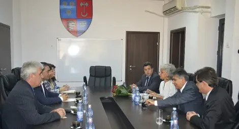 Областният Григоров гостува на своя колега в Гюргево Областният Григоров гостува на своя колега в Гюргево