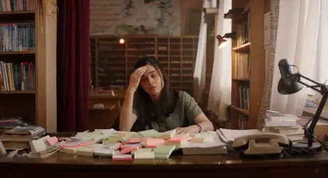 Сцена от филма „Книга за хората“. Сцена от филма „Книга за хората“.