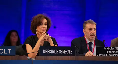 Три предмета от председателството на проф. Николай Ненов на сесията на ЮНЕСКО влязоха в музея в Русе Три предмета от председателството на проф. Николай Ненов на сесията на ЮНЕСКО влязоха в музея в Русе