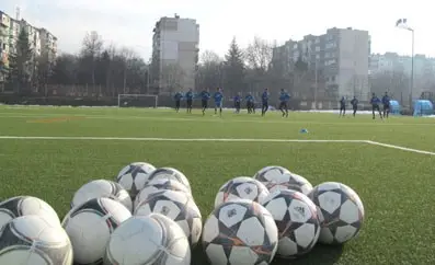 Благой Макенджиев на тренировка днес на базата в „Здравец“ Благой Макенджиев на тренировка днес на базата в „Здравец“