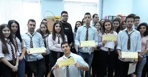 Школска фирма „Брейнстеп“ спечели първо място в Иновационен лагер