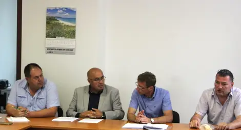 Срещата беше организирана по инициатива на кмета Валентин Атанасов.                                                                       Снимка: ОА
