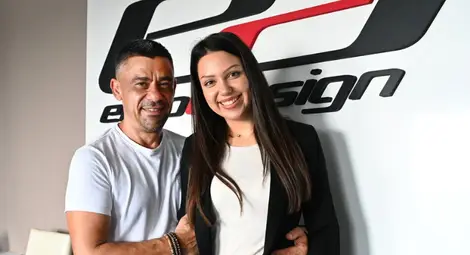 Съсобственикът Слави Славов и дъщеря му Симона Славова казват, че проектът качествено е променил начина на работа и резултатите на компанията.