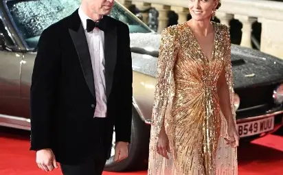 Кейт Мидълтън прикова погледите на премиерата на "Смъртта може да почака"