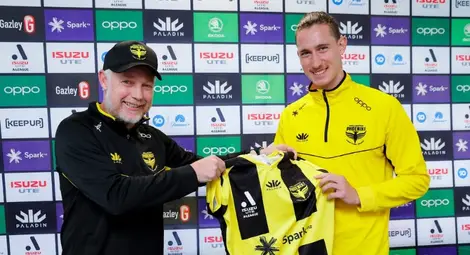 Божидар Краев пред дебют за Уелингтън Финикс