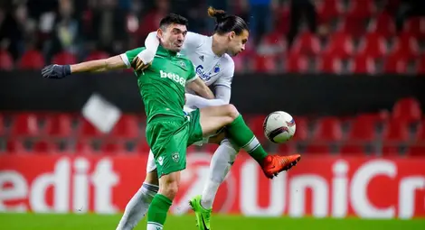 Лудогорец с лек жребий в плейофа за Лига Европа Лудогорец с лек жребий в плейофа за Лига Европа