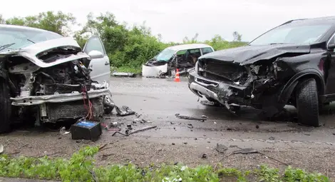 Българче от Украйна и още шестима пострадаха във верижна катастрофа