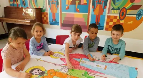 В &bdquo;Слънце&ldquo; сътвориха най-голямата икона на св.св.Кирил и Методий