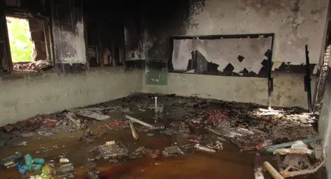 Незагасена цигара подпалила бившето училище в Средна кула