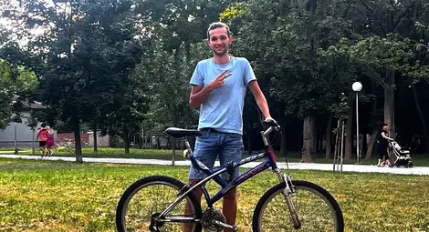 Радослав Драшков преди европейската си обиколка на колело под мотото &bdquo;И Русе може&ldquo;: Искам да покажа, че и нашият град може да направи нещо голямо. Потенциалът е огромен, само трябва да си инициативен