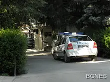 Грабеж на бензиностанция край София