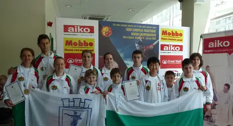 Четири титли за &bdquo;Калагия&ldquo; на европейското по ушу