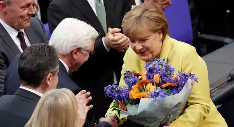 Новият президент на Германия избран с недостижима преднина /галерия/